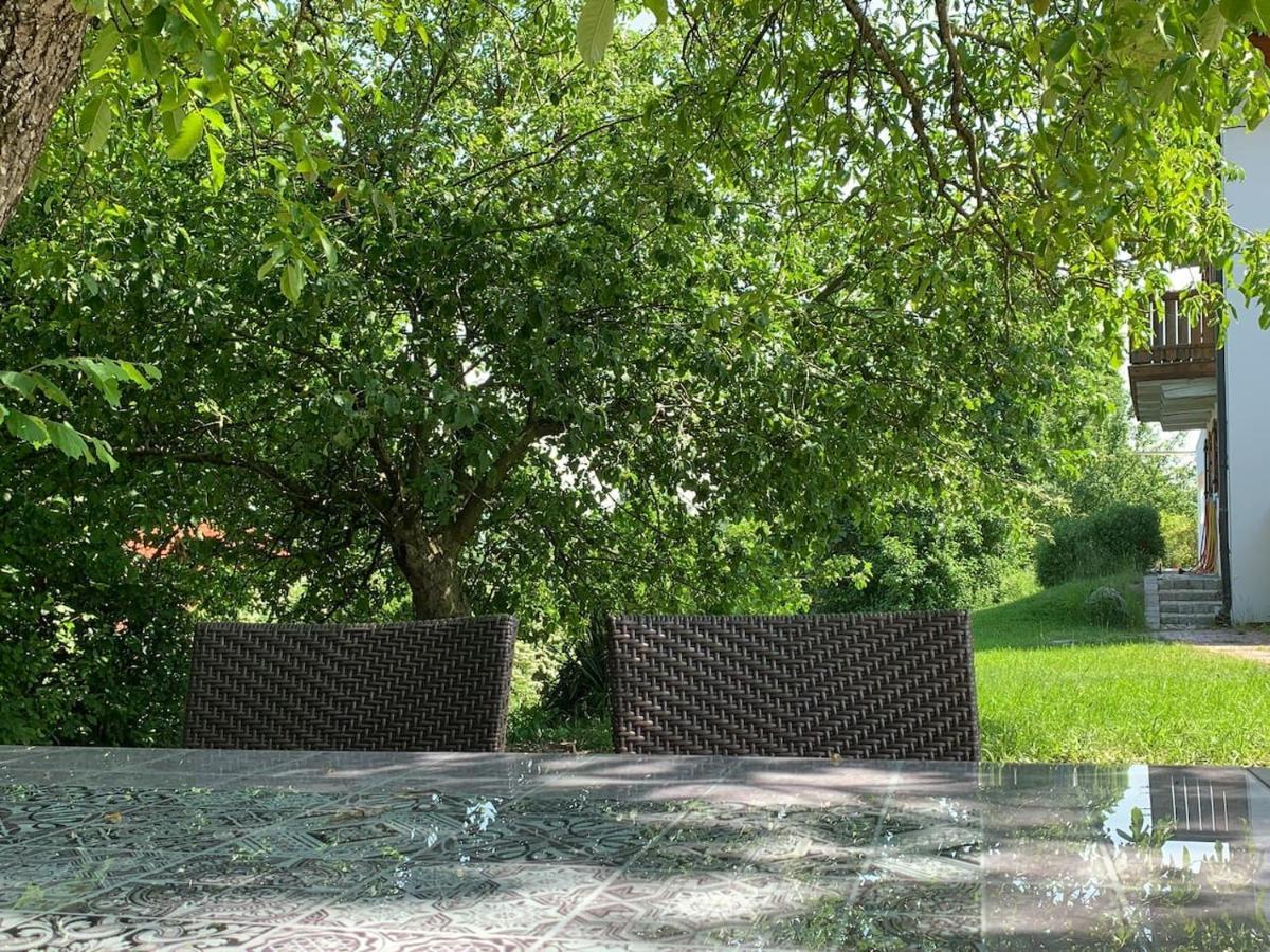 Alpenblick Nahe Muenchen Mit Outdoor Whirlpool - 21 Min Von Muenchen Mit Zug Assling Luaran gambar